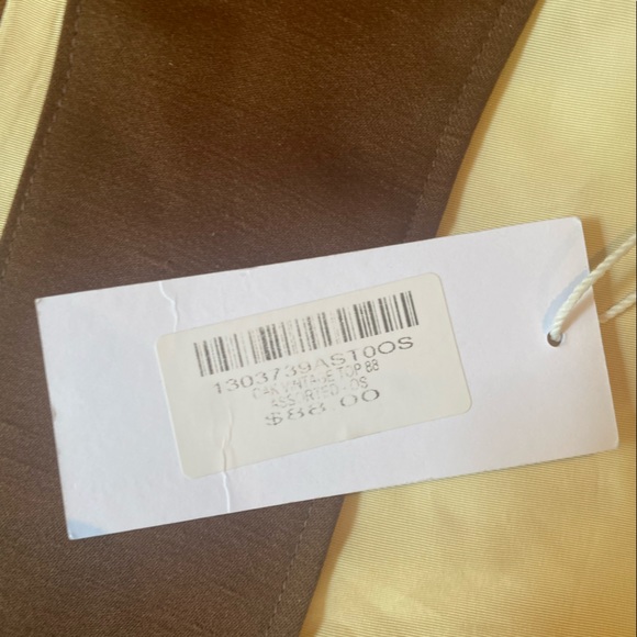 REFORMATION VINTAGE color-blocking vest - Picture 2 of 4